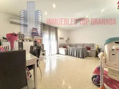 Exterior view of Flat for sale in Las Gabias  with Air Conditioner, Heating and Community pool