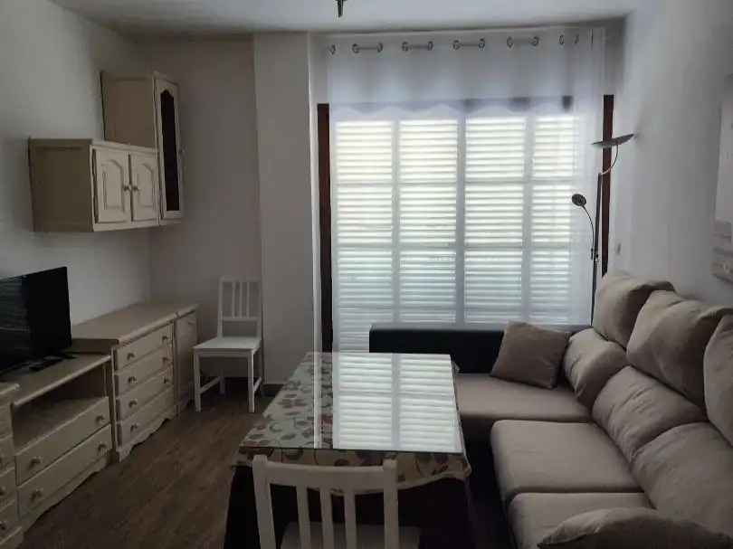 Wohnzimmer von Wohnung zur Miete in Aljaraque mit Balkon