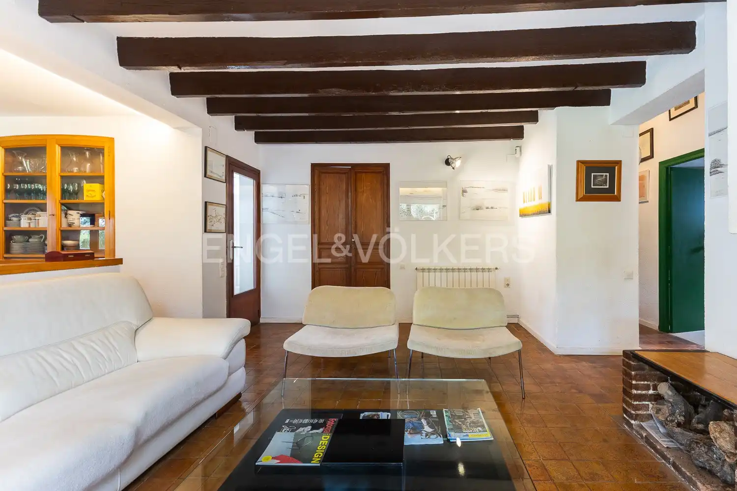 Living room of Houses for sale in Dénia  with Heating, Private garden and Parquet flooring