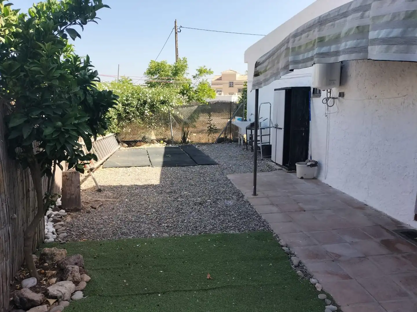 Terrasse von Country house zur Miete in Málaga mit Klimaanlage