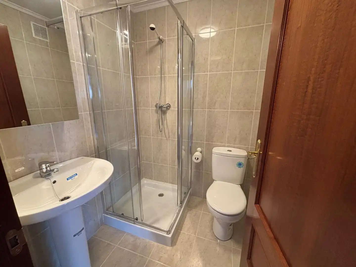 Baño de Piso de alquiler en Balmaseda con Calefacción y Balcón