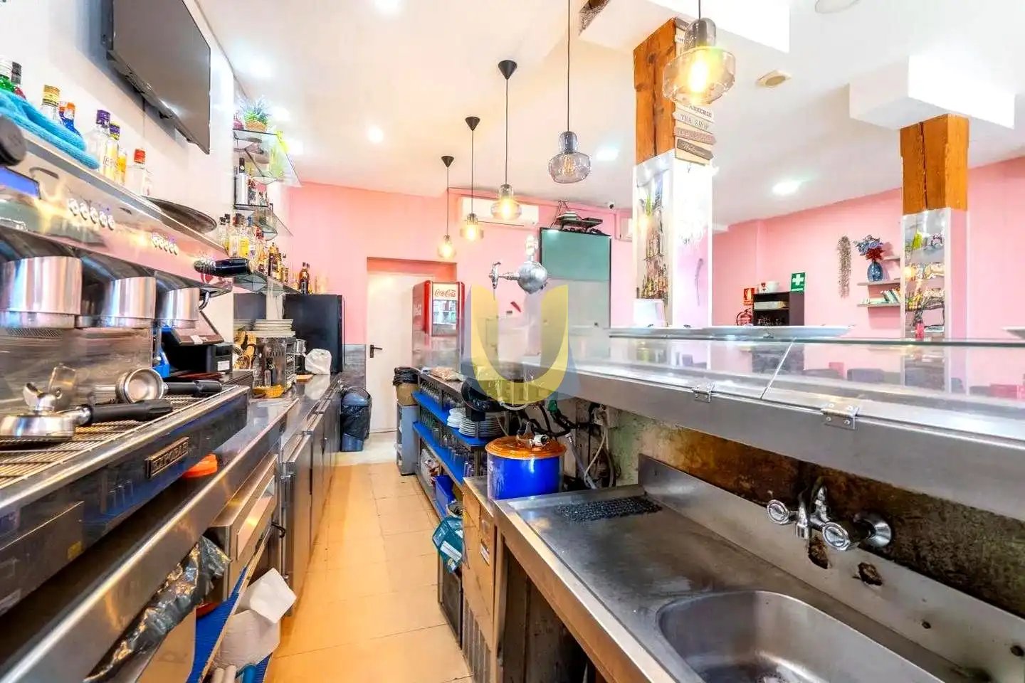 Cocina de Local en traspaso en Madrid