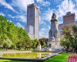 Vista exterior de Pis de lloguer en  Madrid Capital amb Aire condicionat, Moblat i Forn