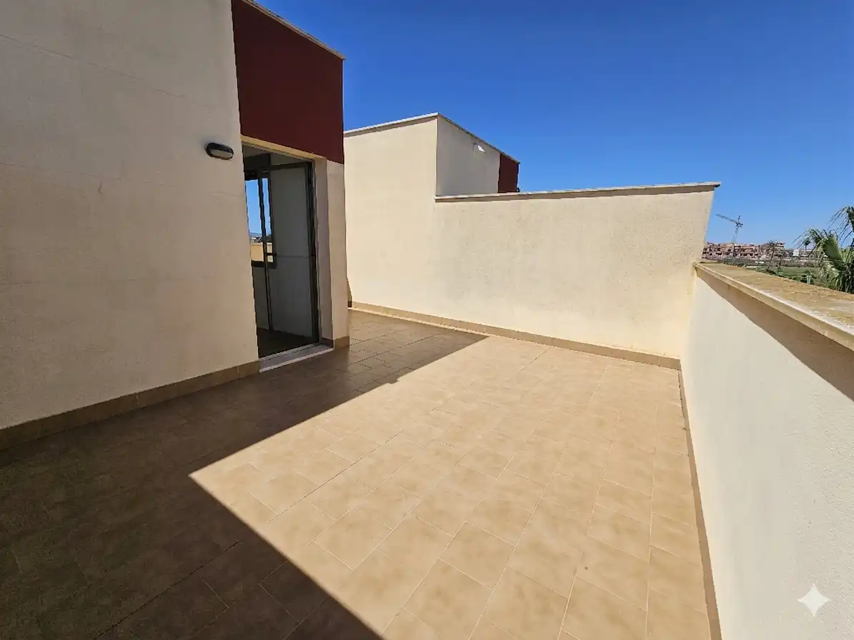 Terrace of Detached homes for sale in Los Alcázares  with Air Conditioner, Heating and Private garden
