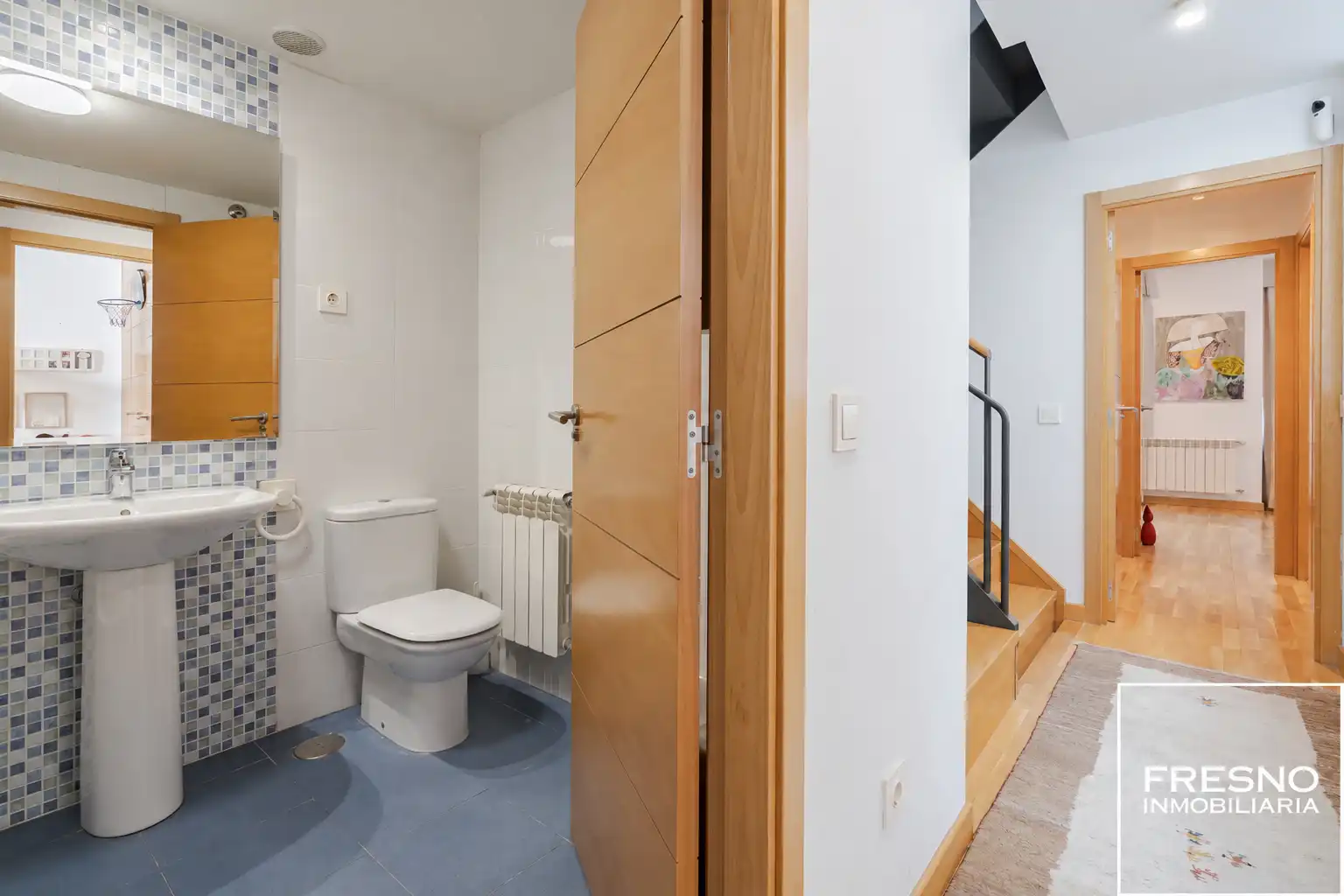 Baño de Casa adosada en venta en Miramadrid