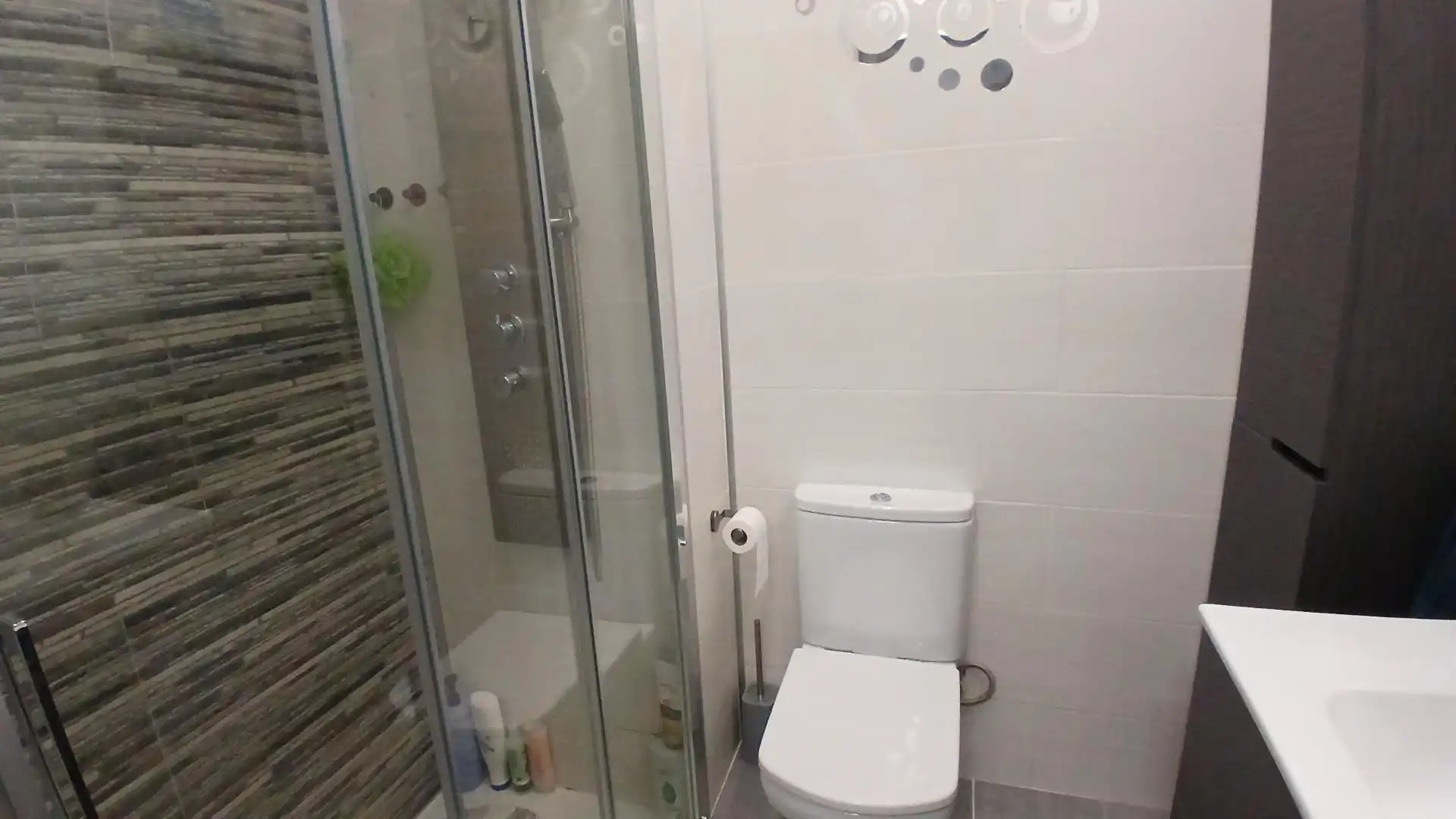 Bathroom of Flat for sale in Usansolo  with Heating, Storage room and Furnished