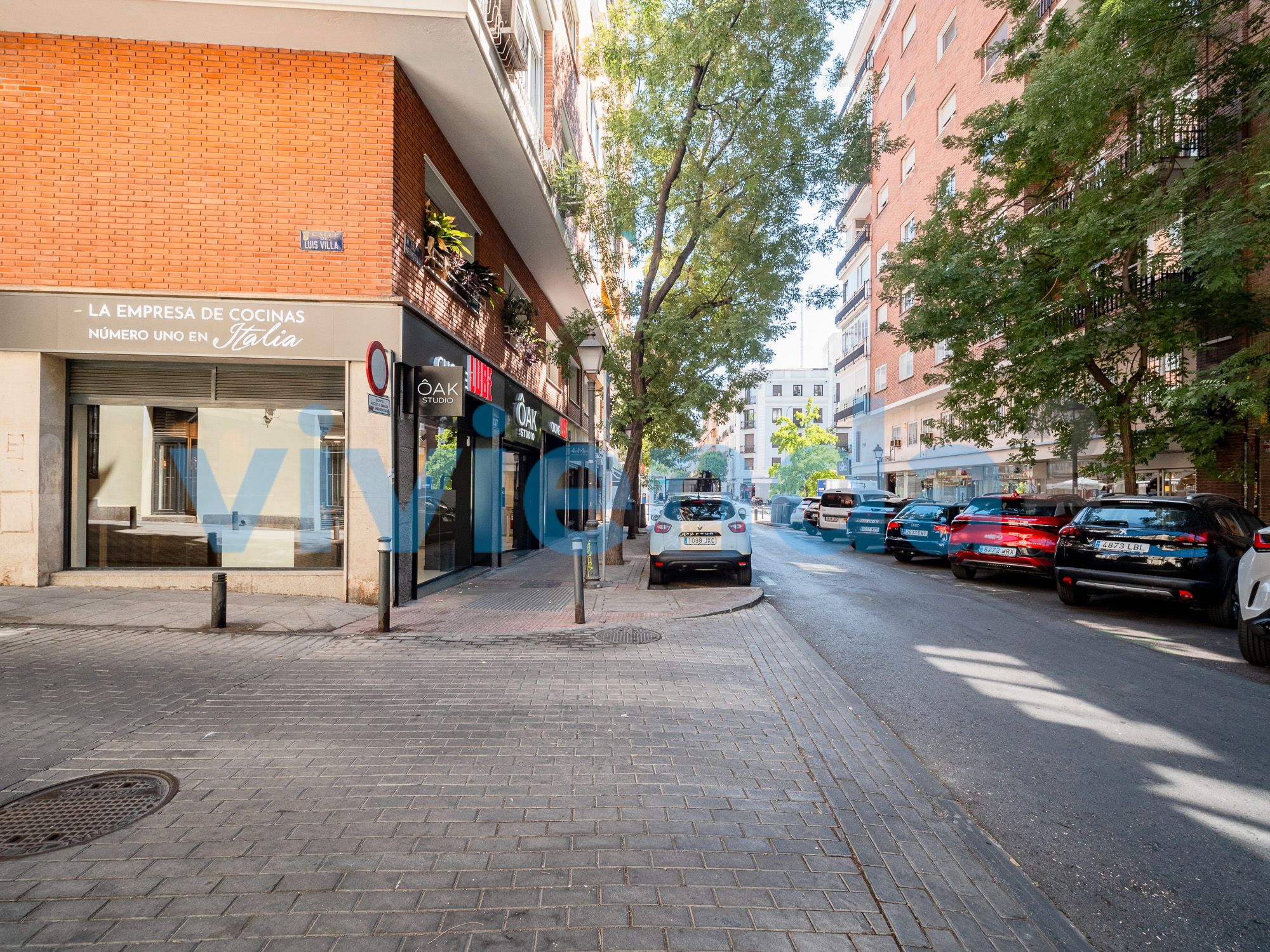 Exterior view of Study for sale in  Madrid Capital  with Air Conditioner, Heating and Balcony