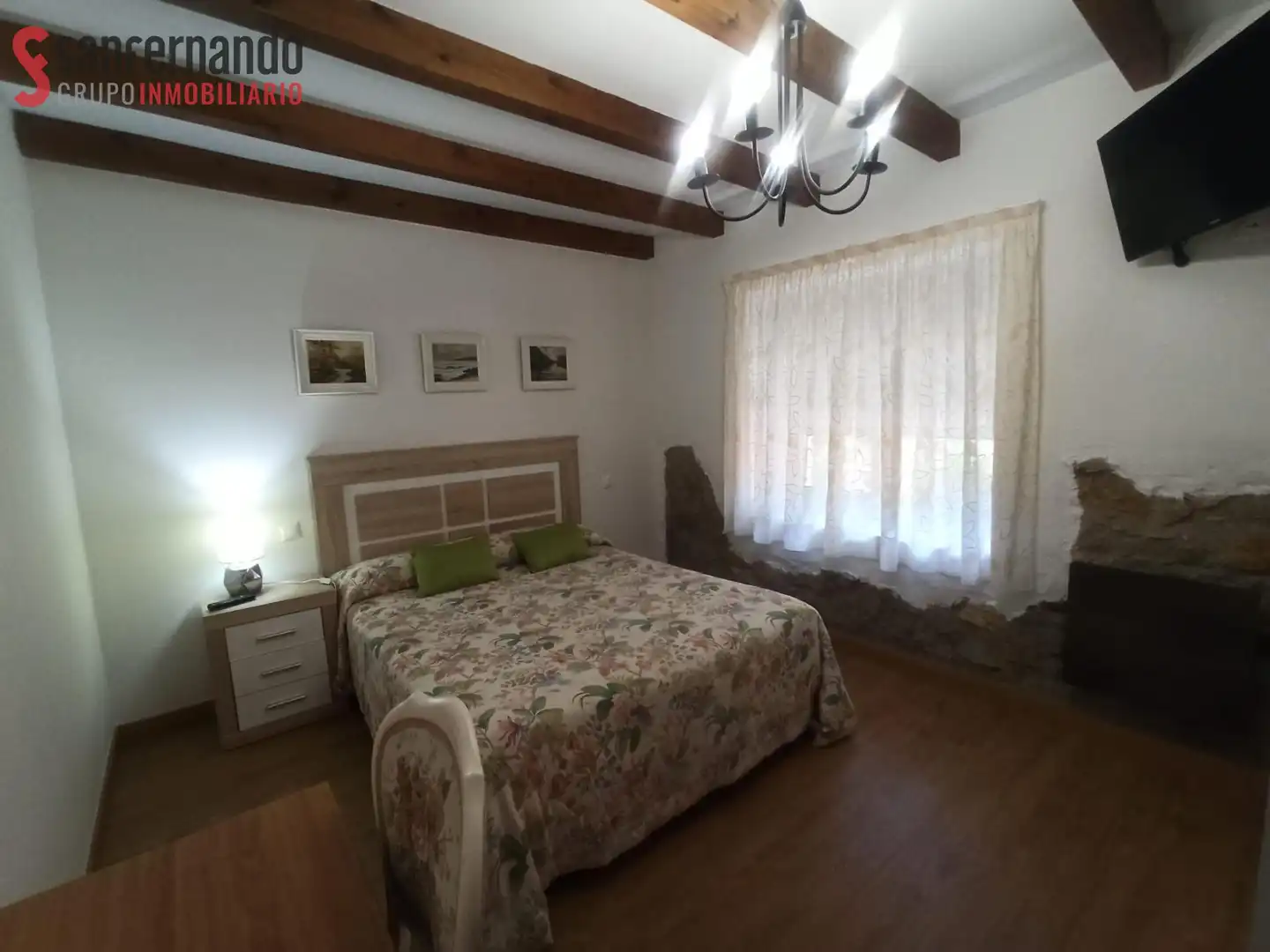Habitación de Apartamento de alquiler en Santillana del Mar con Calefacción, Jardín privado y Terraza