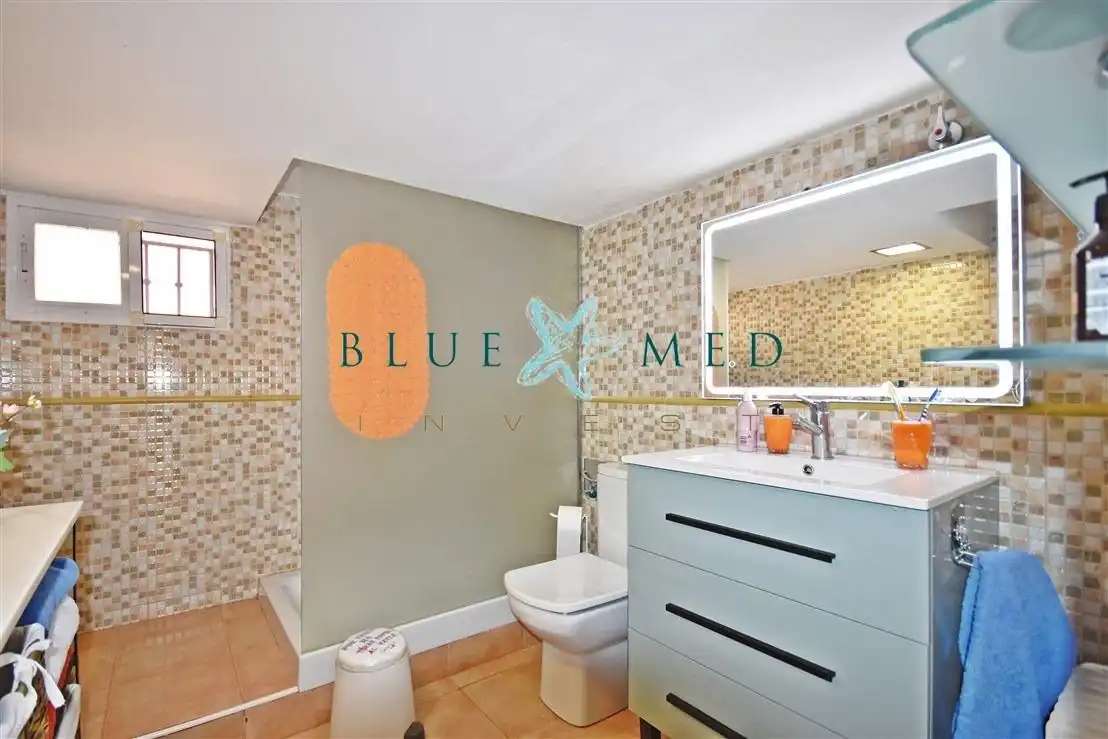 Baño de Casa o chalet en venta en Mazarrón con Aire acondicionado, Calefacción y Jardín privado