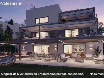 Garden of House or chalet for sale in  Madrid Capital  with Air Conditioner, Terrace and Balcony