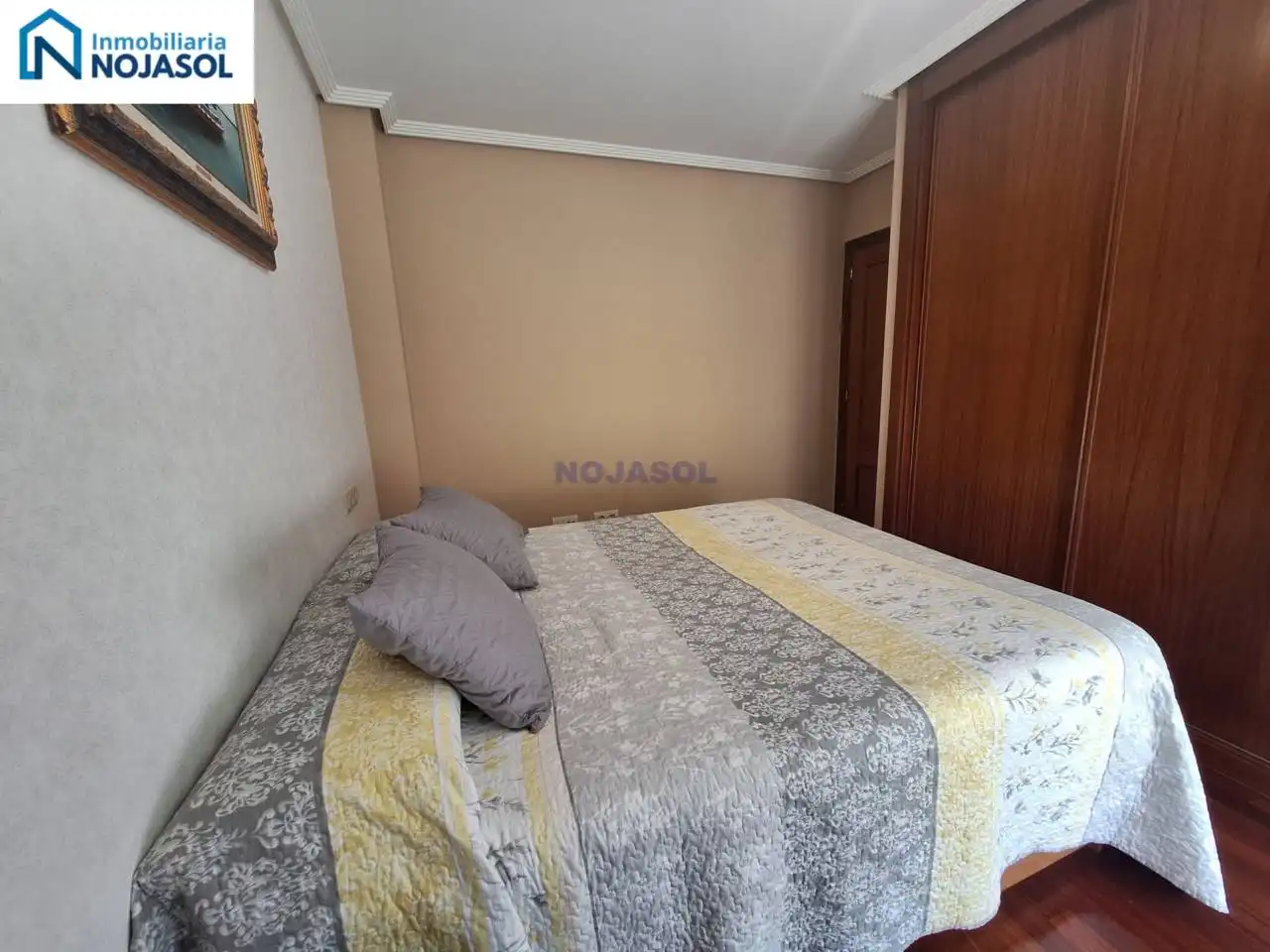 Schlafzimmer von Wohnungen zur Miete in Noja mit Heizung, Terrasse und Möbliert