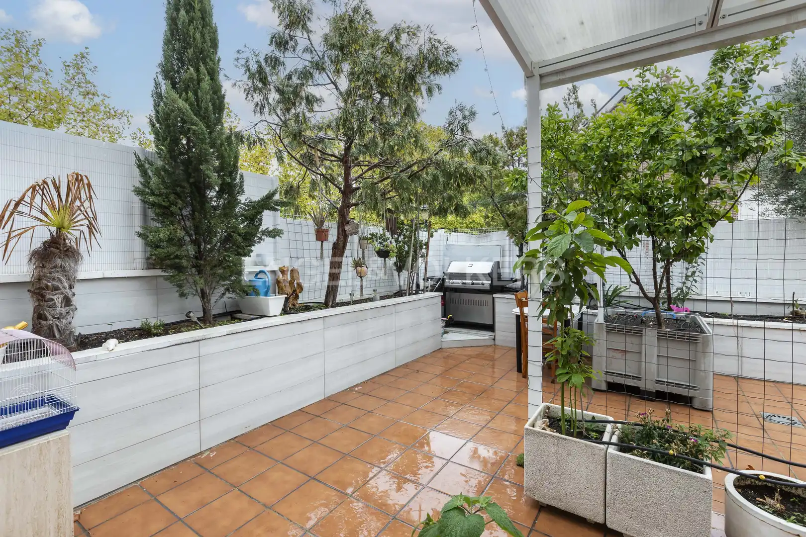 Terraza de Casa o chalet en venta en Madrid con Aire acondicionado, Calefacción y Jardín privado