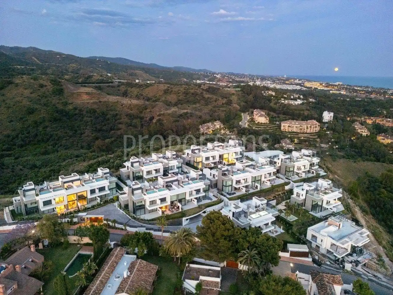 Exterior view of Detached homes for sale in Marbella