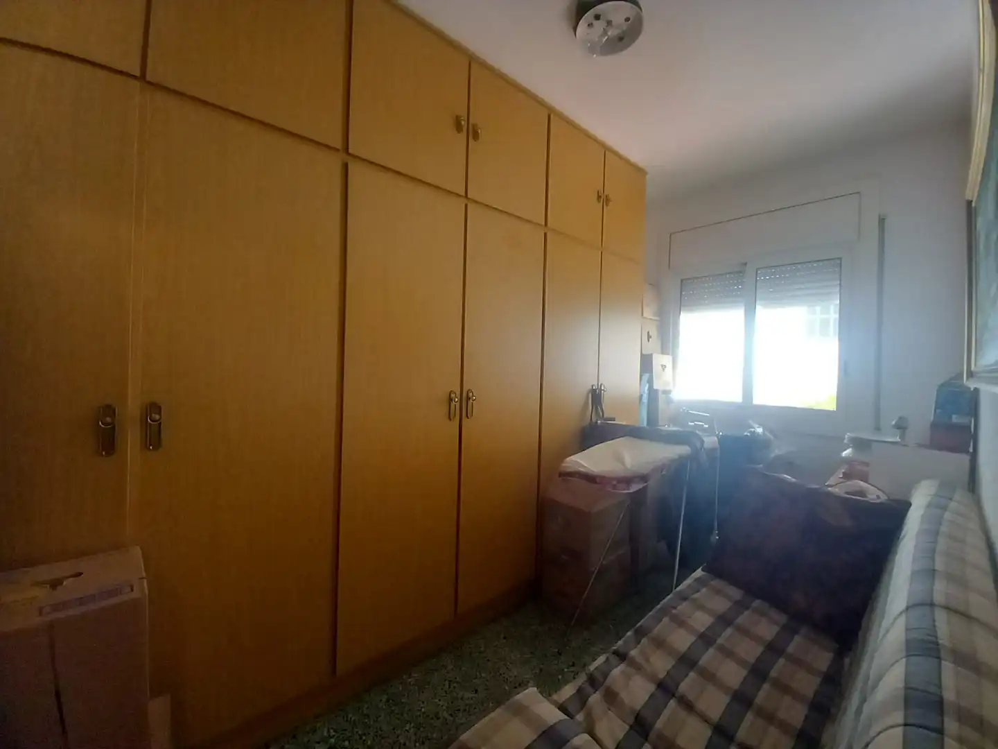 Schlafzimmer von Wohnung zum Verkauf in Badalona mit Klimaanlage, Heizung und Terrasse
