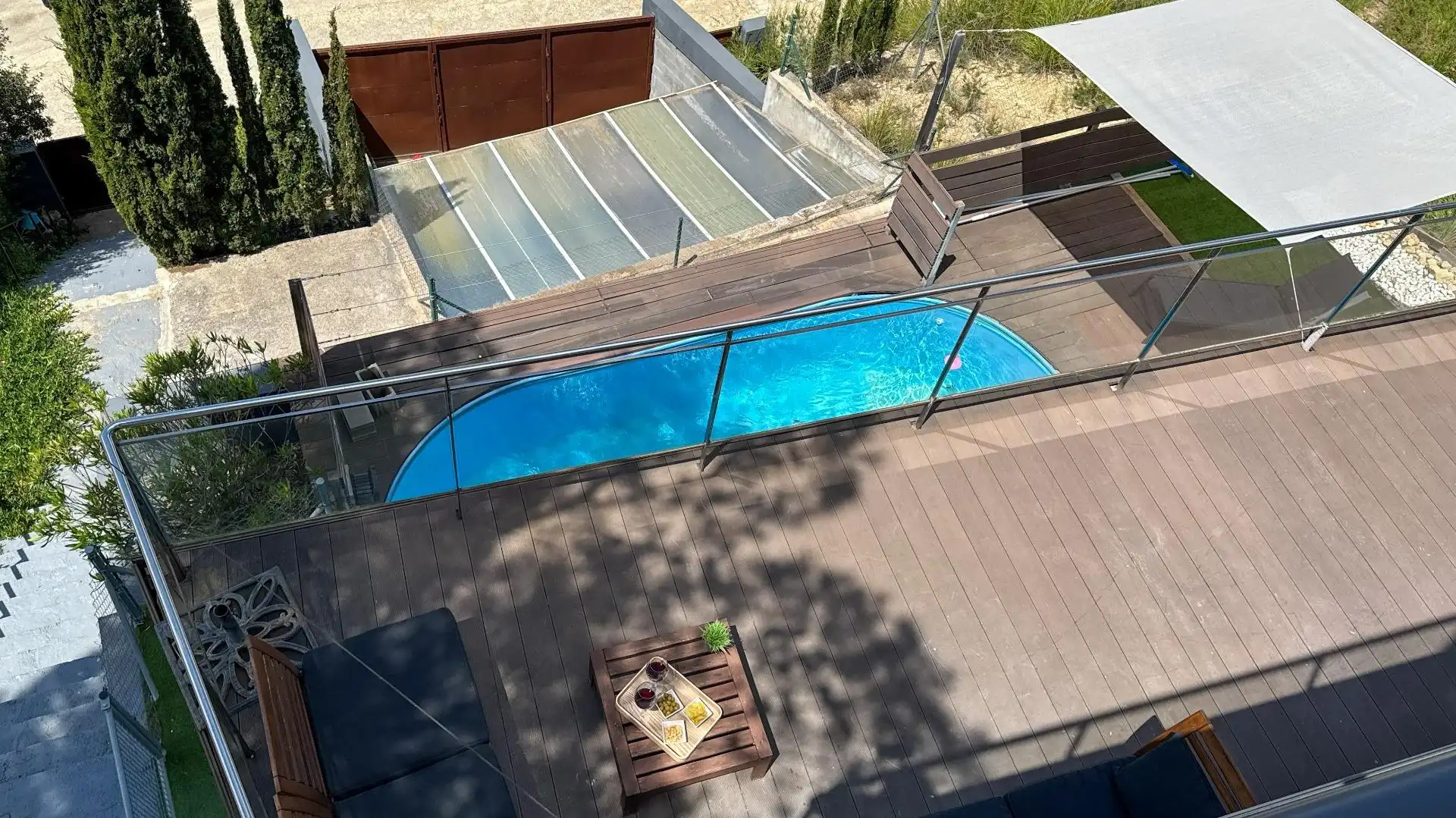 Piscina de Casa o chalet en venta en Olivella con Aire acondicionado, Calefacción y Jardín privado