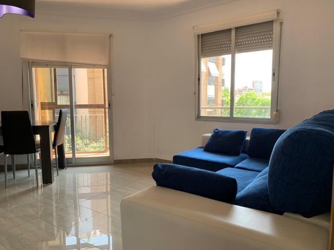 Sala de estar de Piso de alquiler en  Valencia Capital con Amueblado