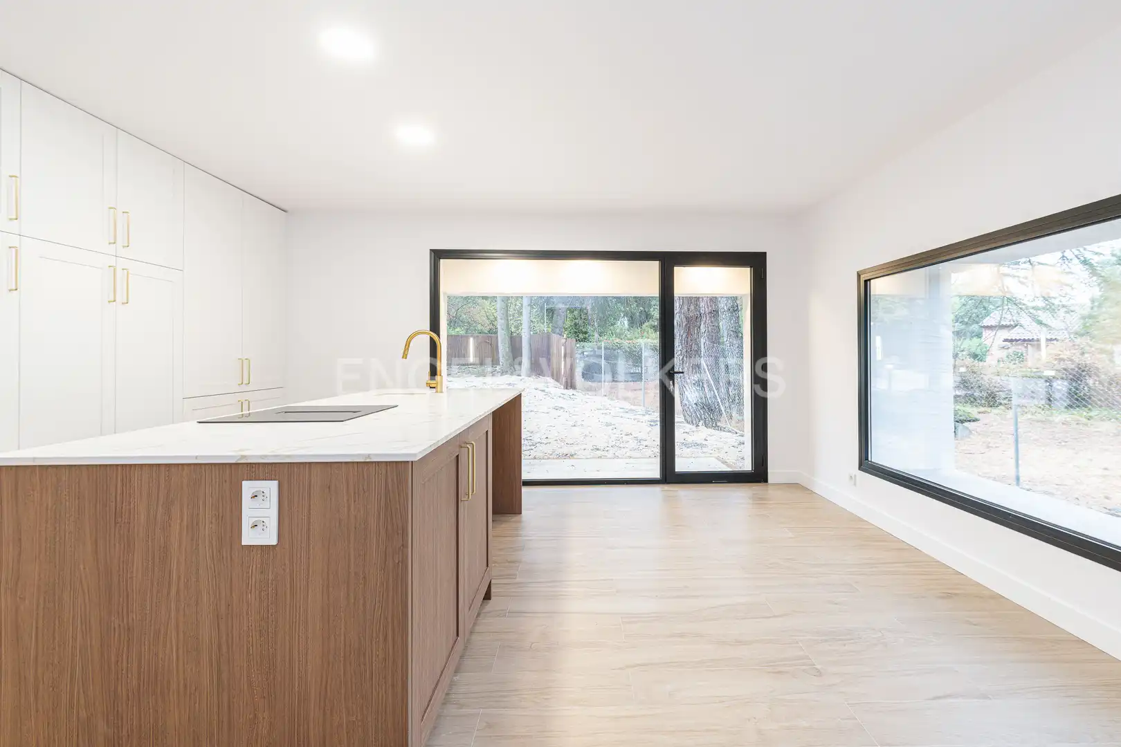 Cuina de Casa o xalet en venda en Alpedrete amb Calefacció, Jardí privat i Terrassa