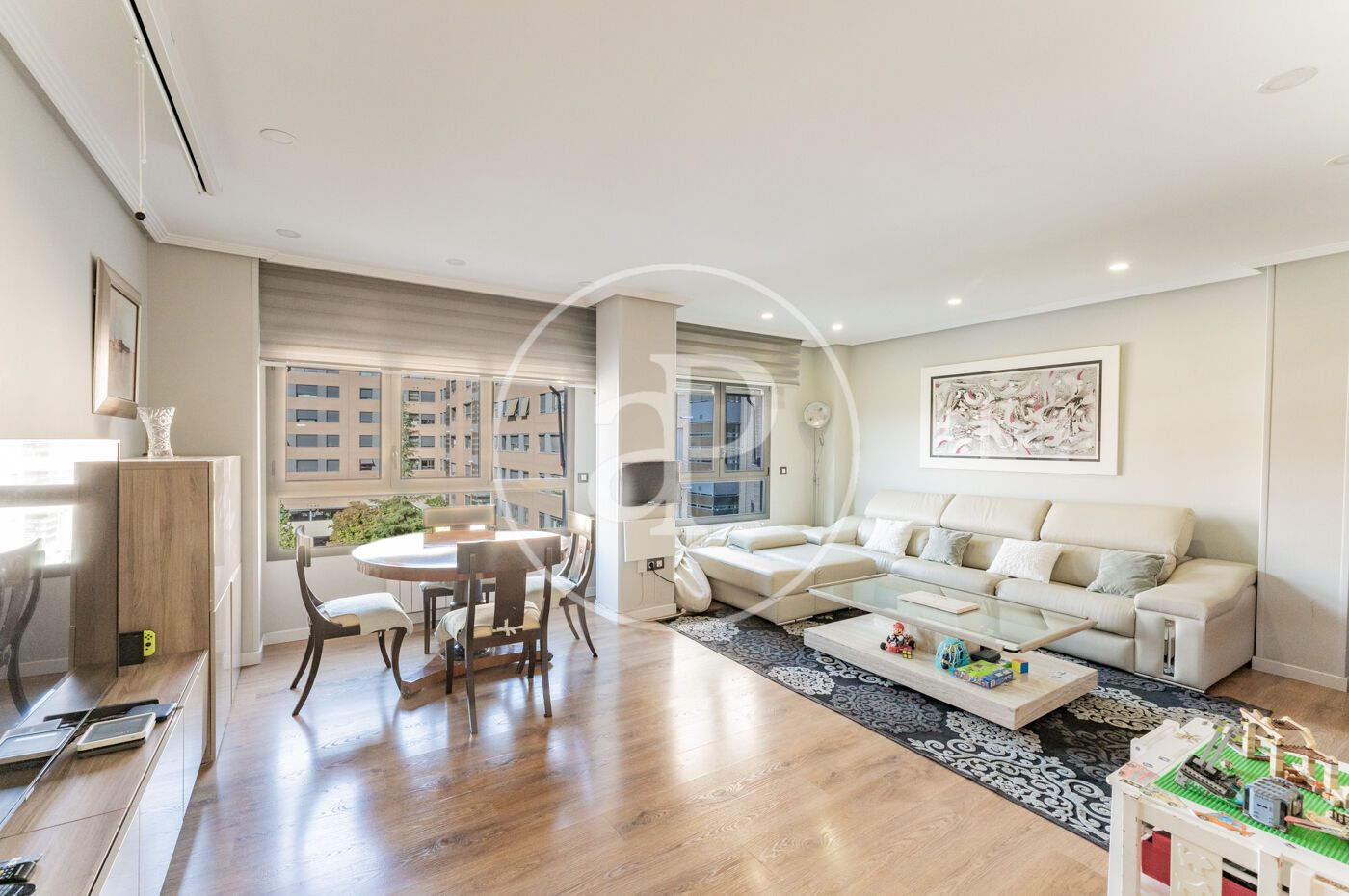 Sala de estar de Piso en venta en  Madrid Capital con Aire acondicionado, Calefacción y Trastero