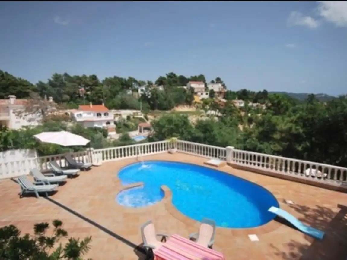 Swimming pool of Houses for sale in Lloret de Mar  with Air Conditioner, Heating and Private garden