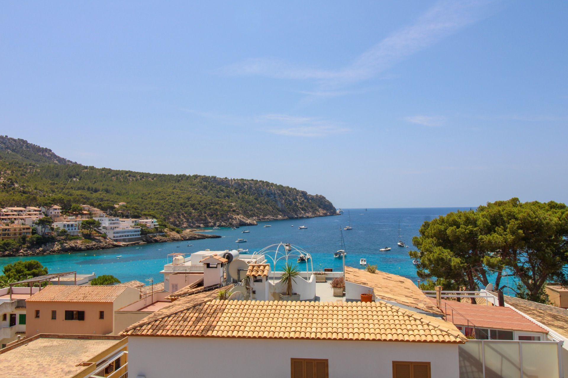 Exterior view of Attic for sale in Andratx  with Air Conditioner, Terrace and Storage room