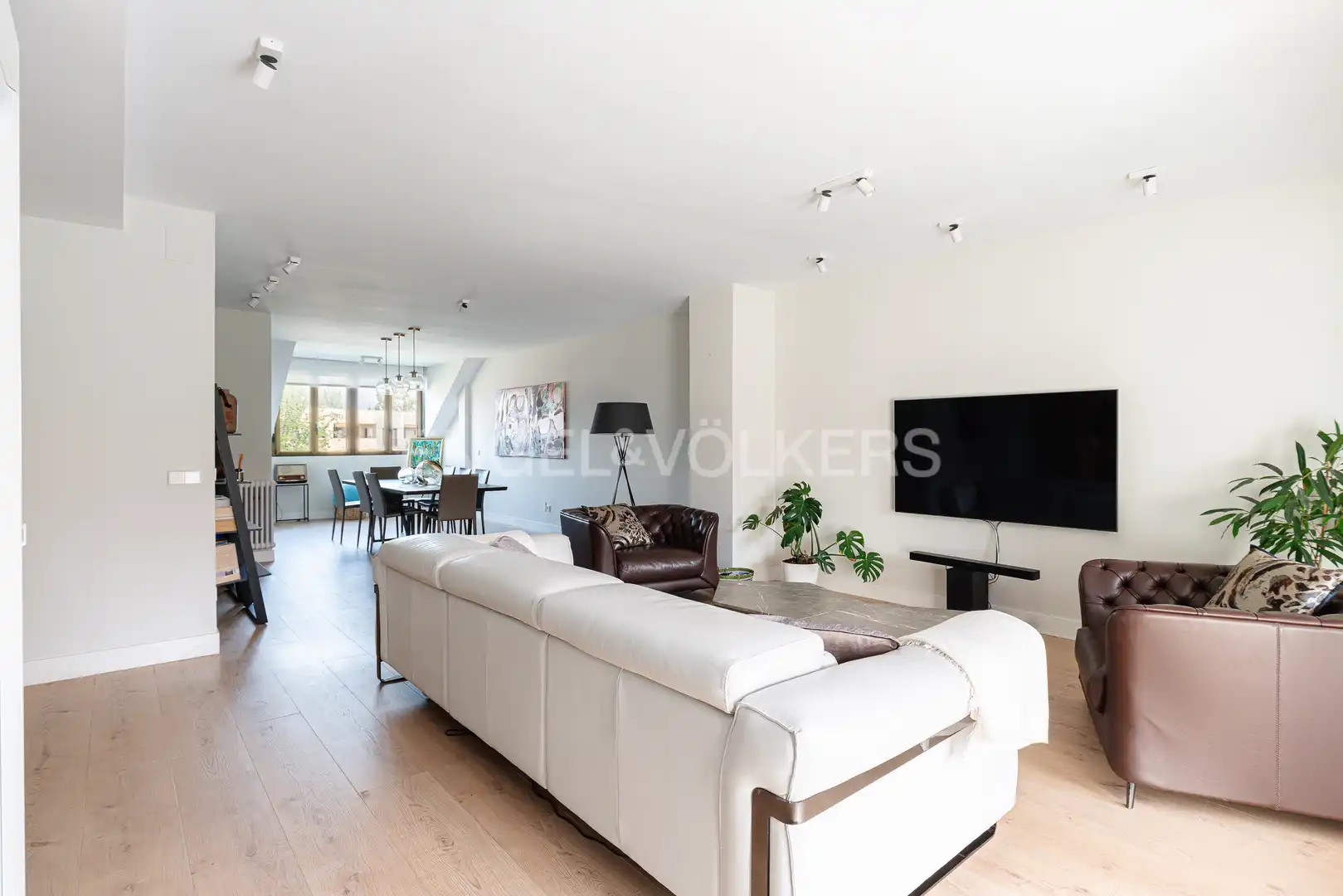 Living room of Attic for sale in Las Rozas de Madrid  with Air Conditioner, Heating and Terrace