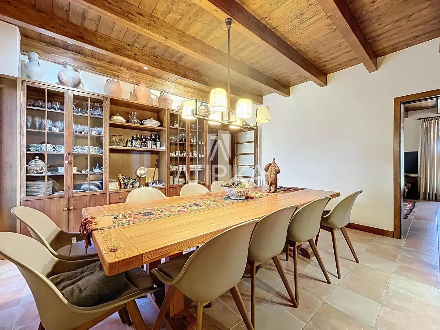 Dining room of Country homes for sale in La Granada  with Air Conditioner, Heating and Storage room