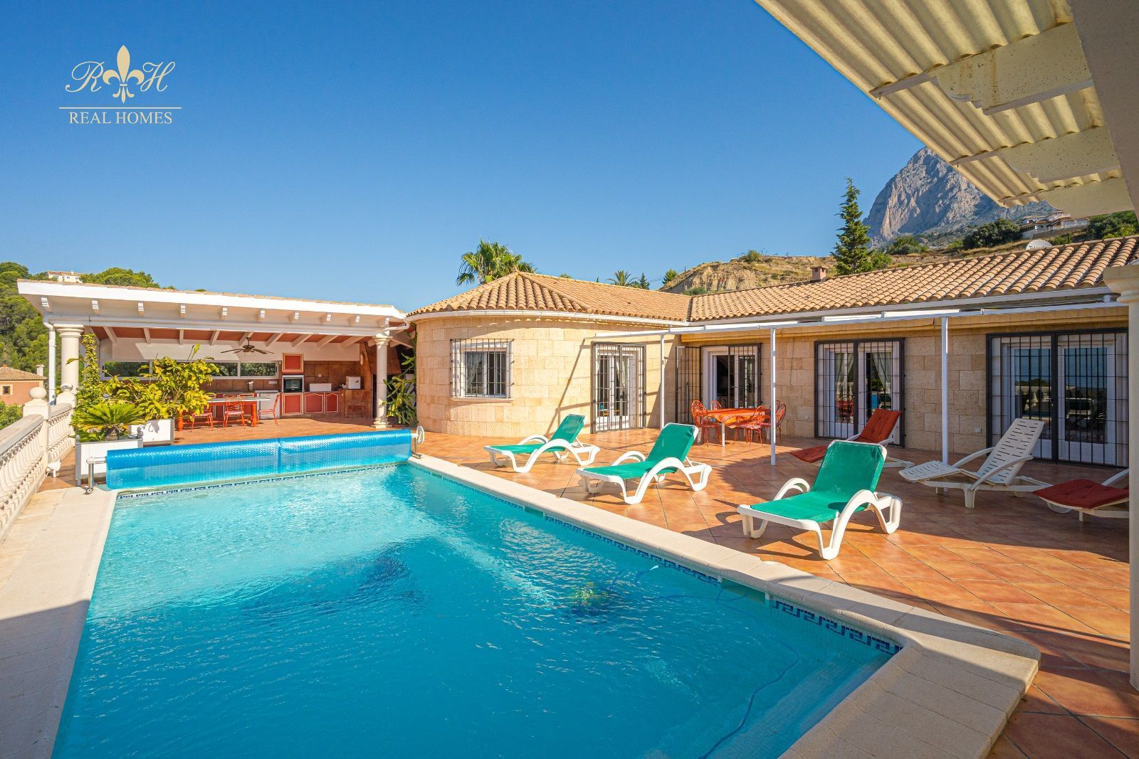 Piscina de Casa o xalet en venda en Finestrat amb Aire condicionat, Traster i Piscina