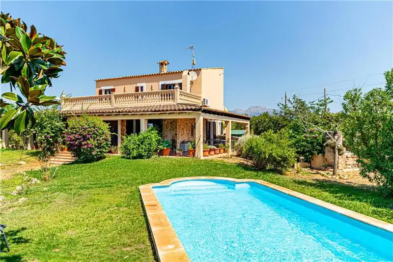 Jardí de Finca rústica en venda en Binissalem amb Aire condicionat, Jardí privat i Terrassa