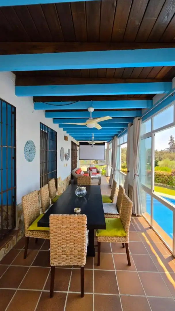 Terraza de Casa o chalet en venta en Guillena con Aire acondicionado y Piscina
