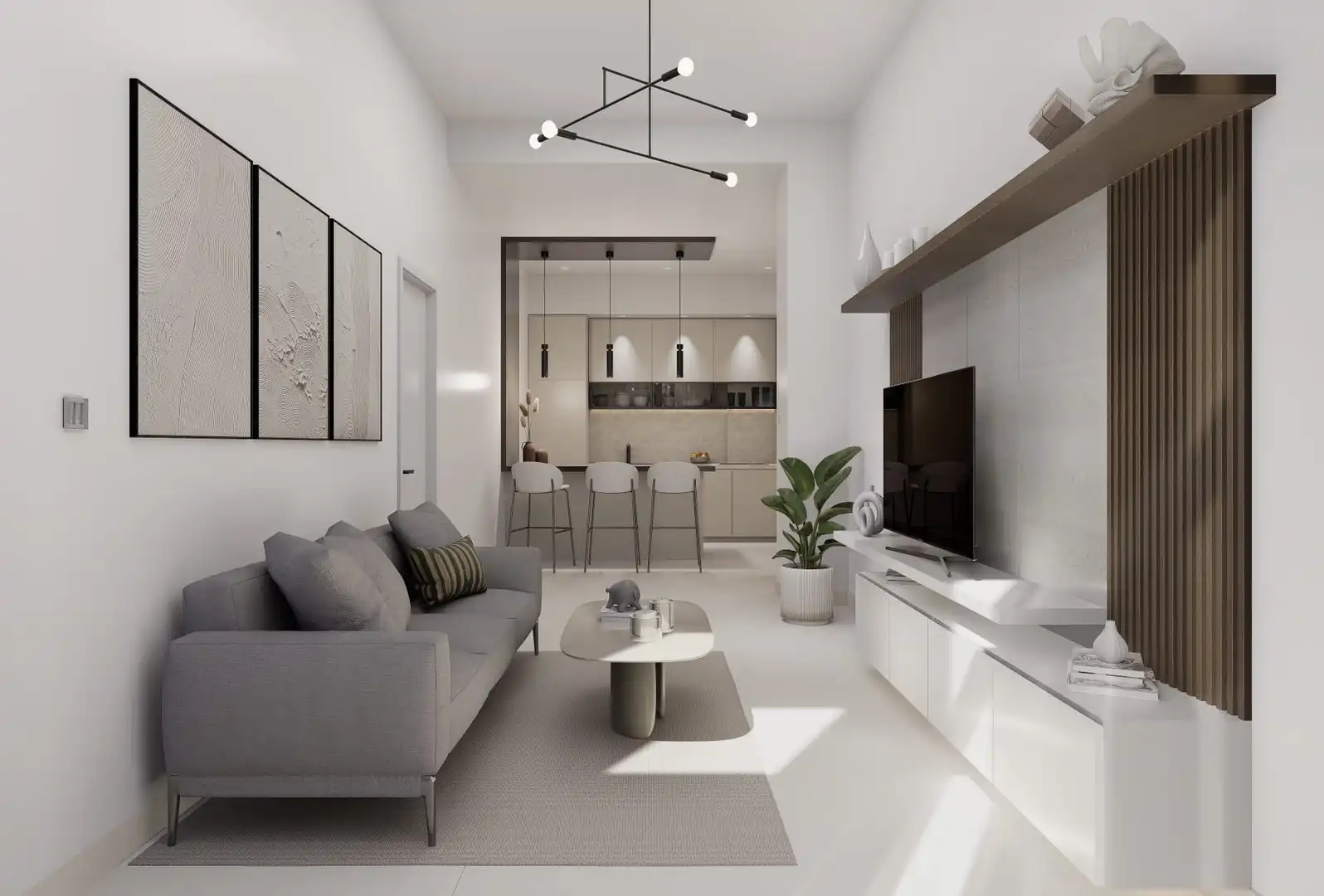 Sala d'estar de Loft en venda en Málaga