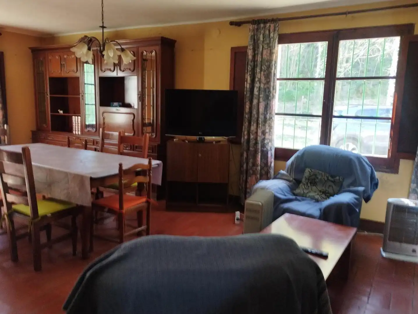 Sala de estar de Finca rústica en venta en Massanes