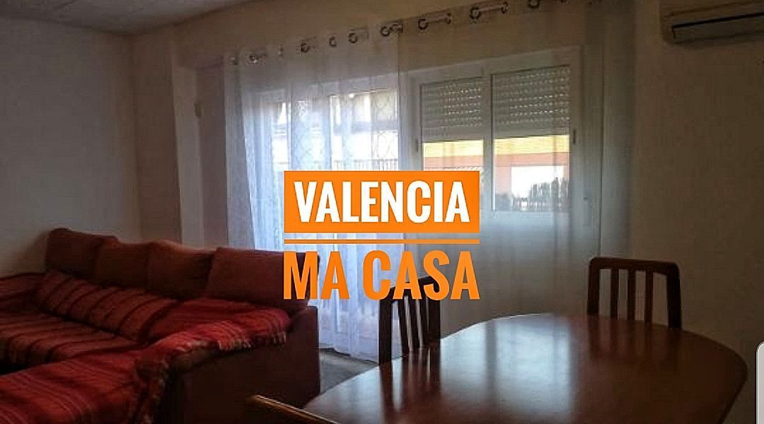 Dormitori de Pis de lloguer en  Valencia Capital amb Aire condicionat, Calefacció i Moblat