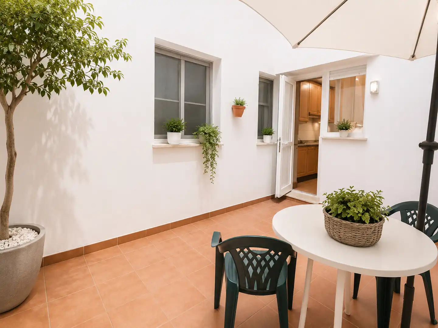 Balcony of Flat for sale in Córdoba  with Air Conditioner, Heating and Oven