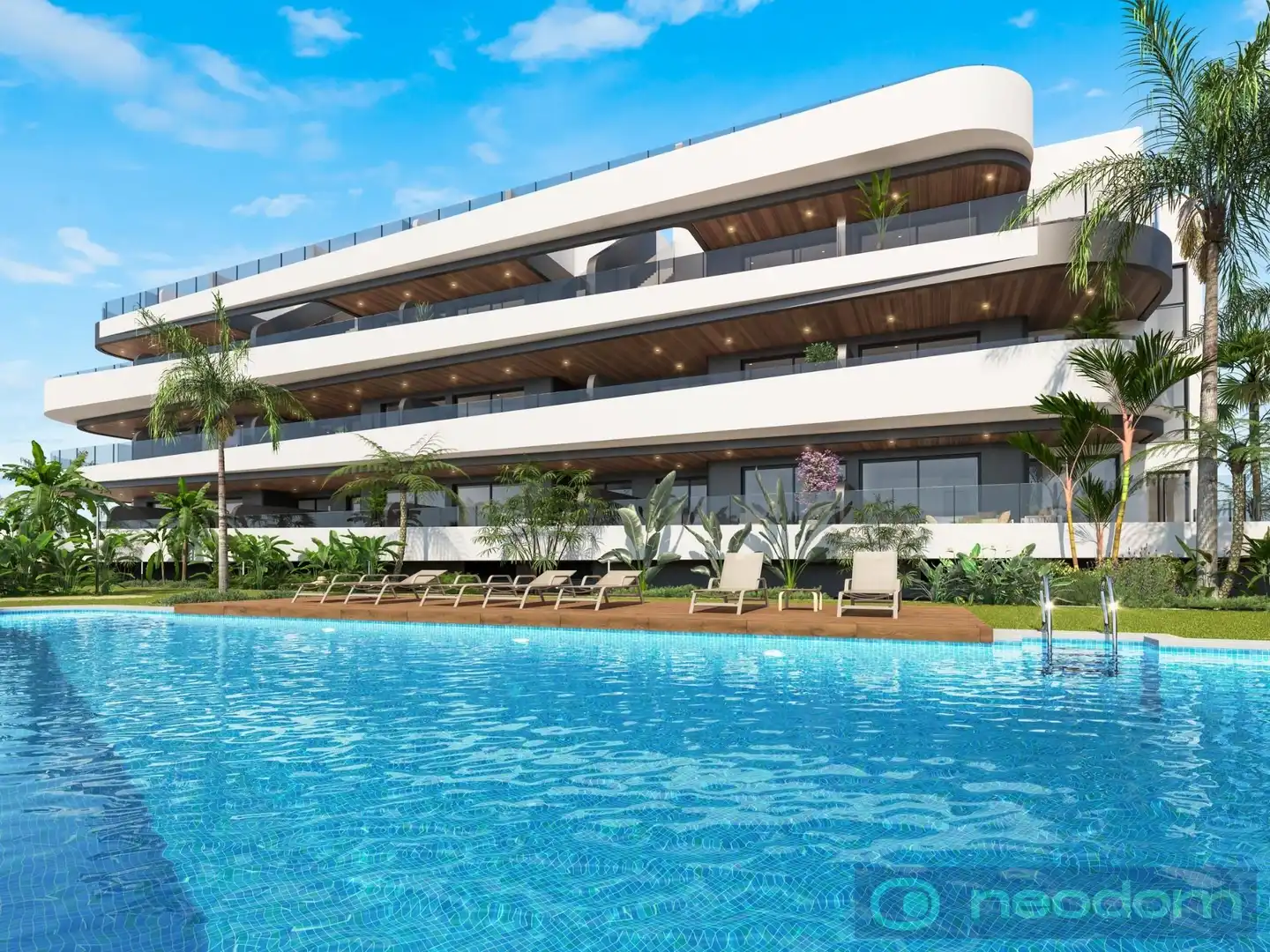 Appartement avec piscine à vendre à N/A