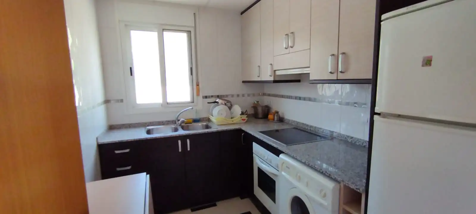 Cuina de Casa adosada en venda en Alcanar amb Parquet, Terrassa i Traster