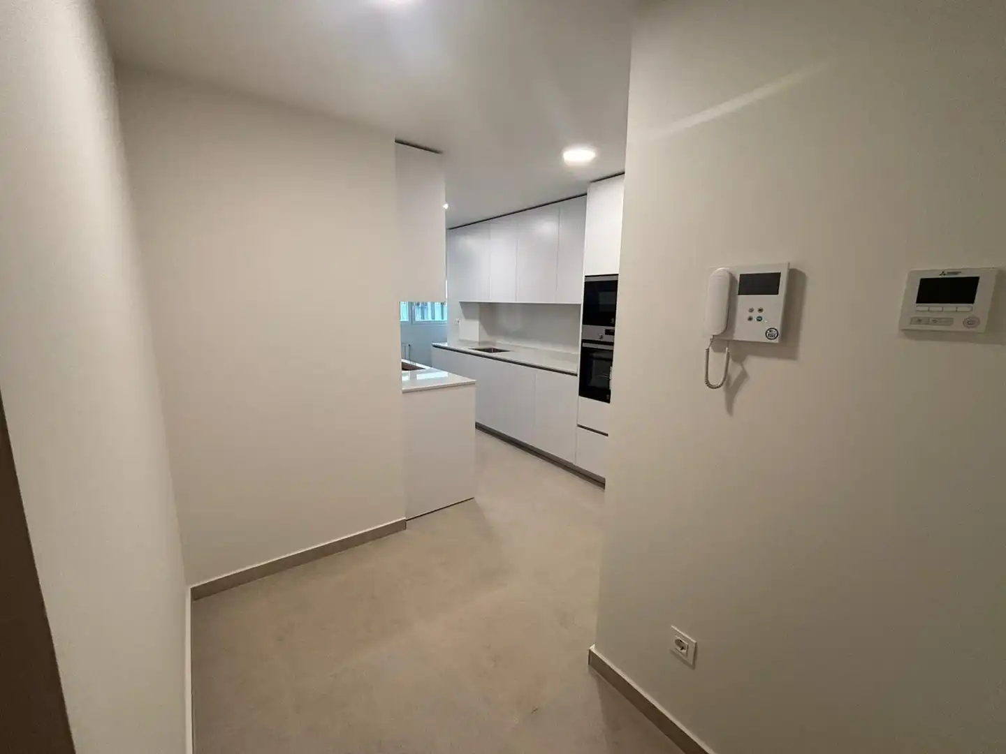 Kitchen of Apartments for rent in Murcia  with Air Conditioner and Heating