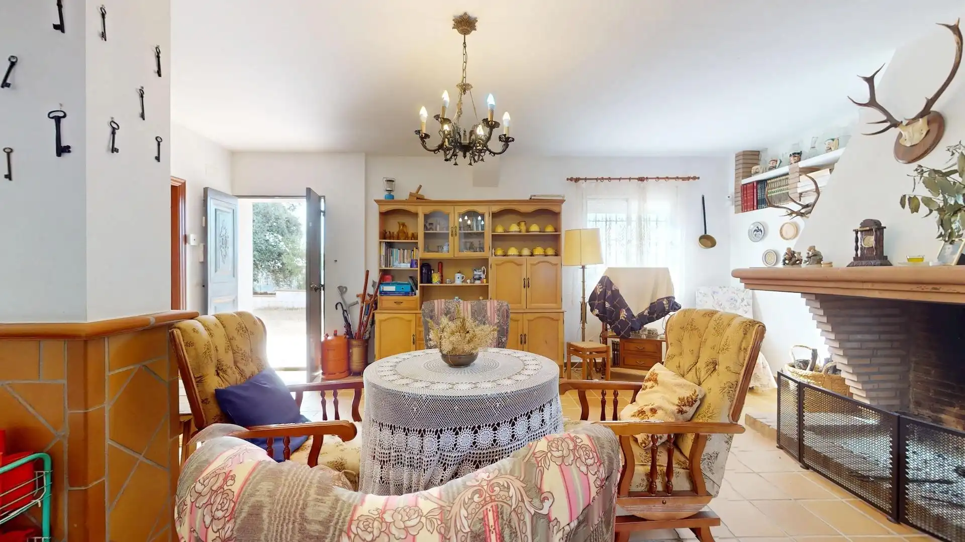 Living room of Houses for sale in Montoro  with Private garden and Terrace