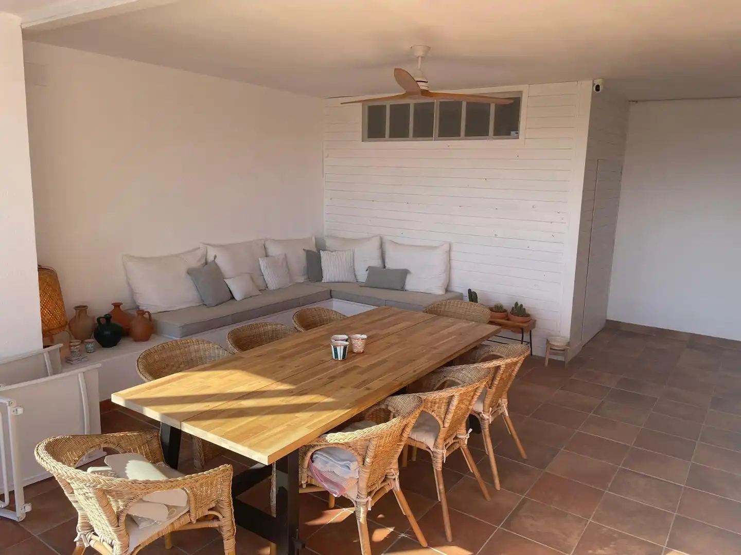 Terrassa de Casa adosada en venda en La Nou de Gaià amb Jardí privat, Terrassa i Piscina