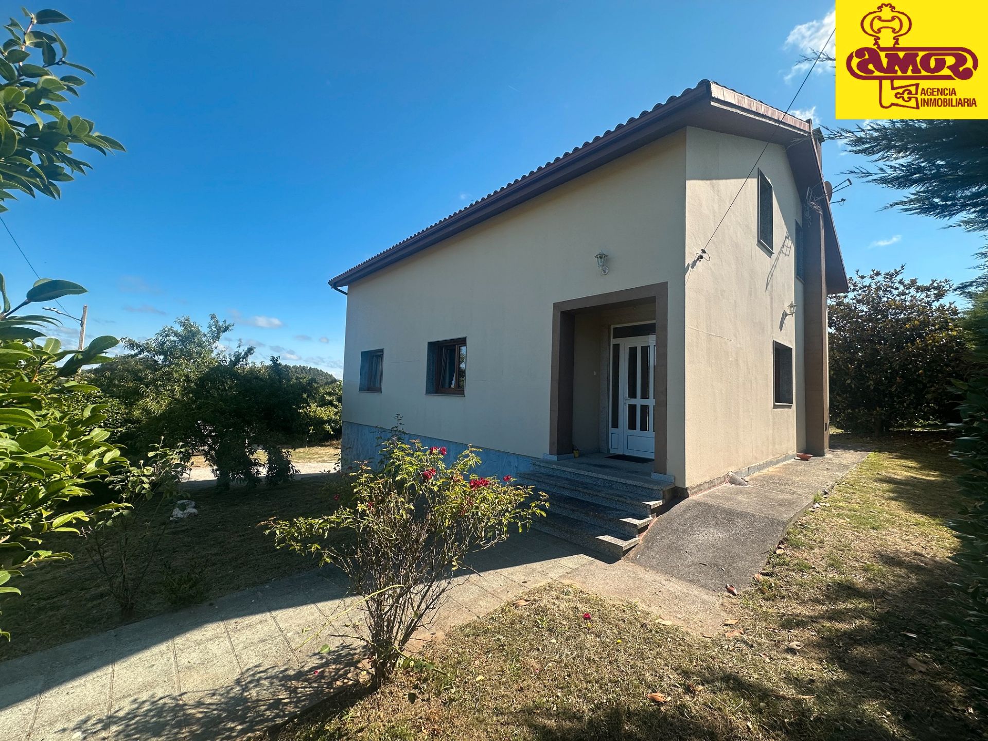 Vista exterior de Casa o chalet en venta en Boqueixón con Amueblado