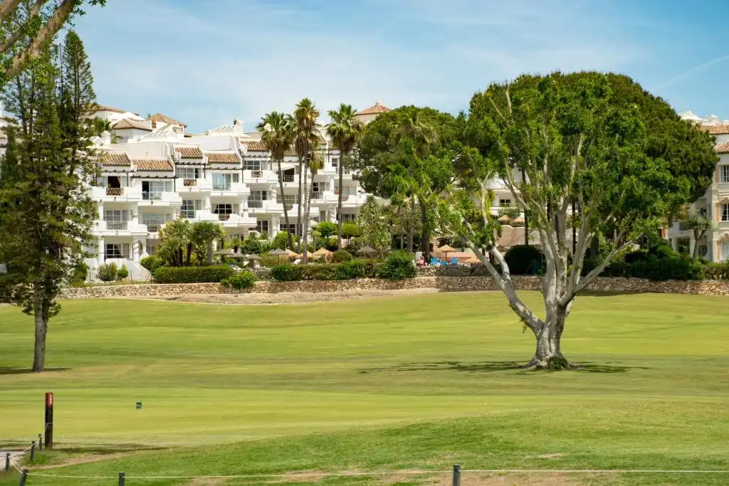 Vista exterior de Apartamento en venta en Mijas con Aire acondicionado, Terraza y Internet