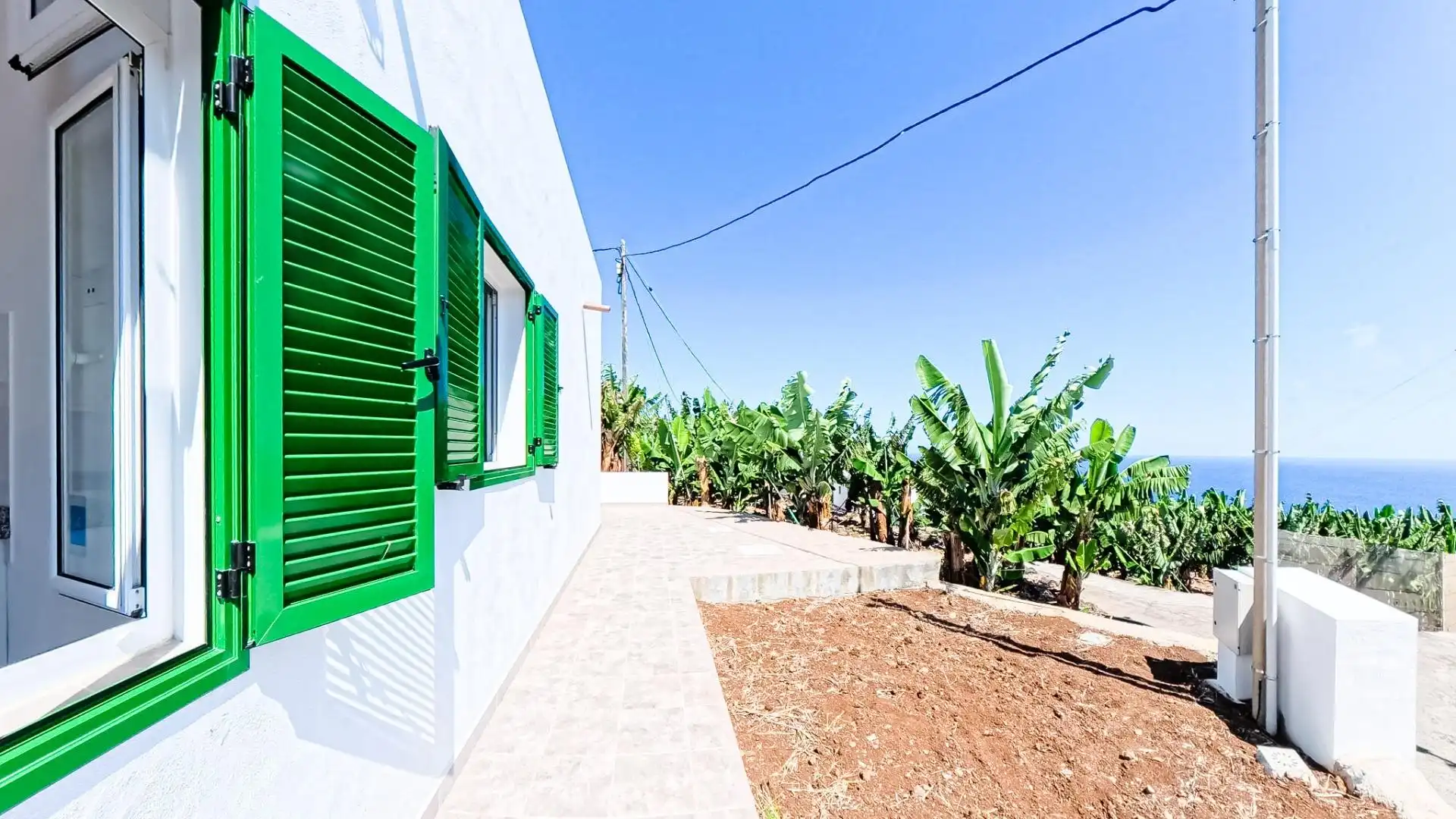 Außenansicht von Wohnung zur Miete in Barlovento mit Privatgarten