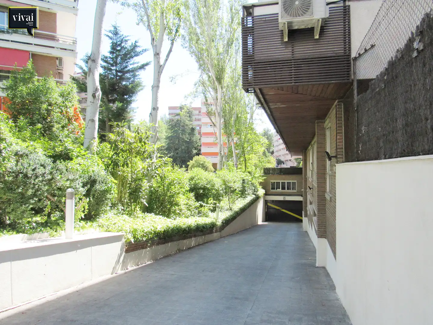 Vista exterior de Piso en venta en Madrid con Aire acondicionado, Calefacción y Parquet