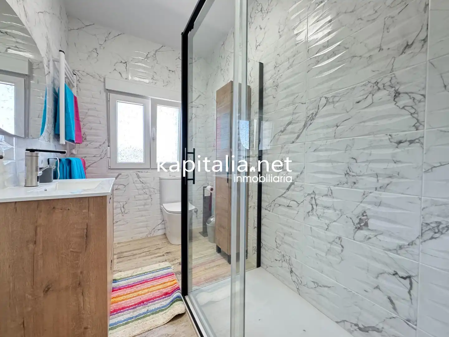 Bathroom of Apartments for rent in Ontinyent  with Air Conditioner, Heating and Swimming Pool