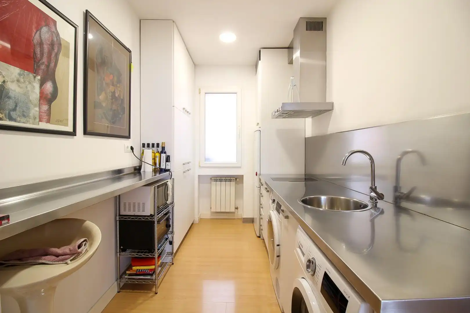 Cocina de Piso en venta en Santander con Calefacción, Parquet y Amueblado
