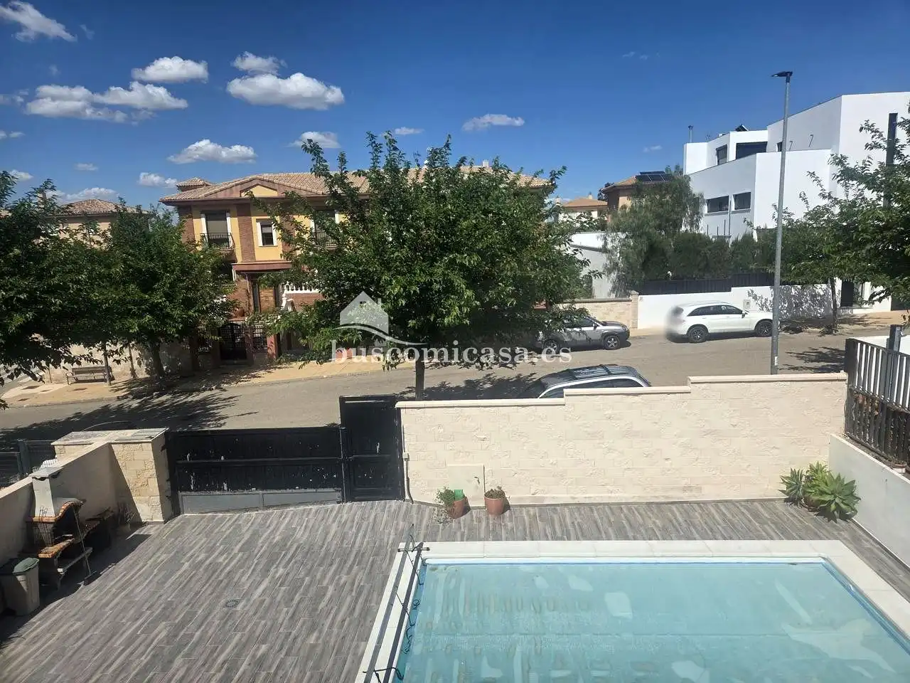 Vista exterior de Casa o xalet en venda en La Guardia de Jaén amb Aire condicionat, Calefacció i Terrassa