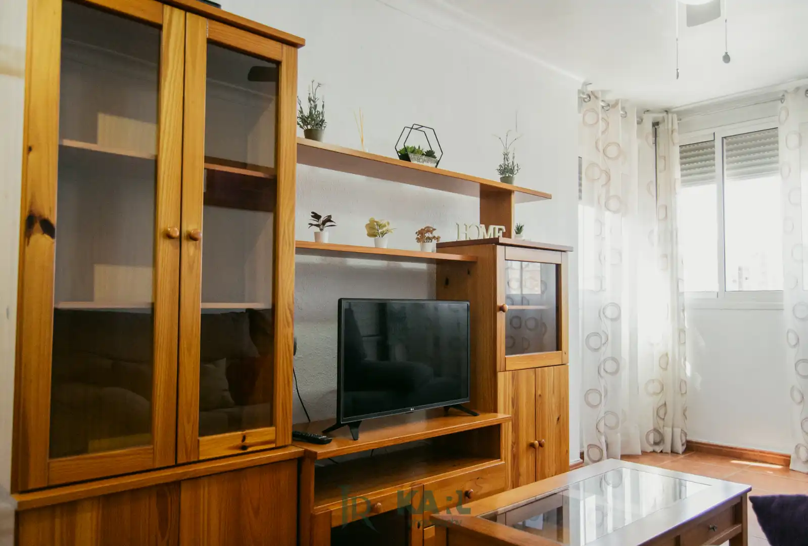 Sala de estar de Piso de alquiler en Málaga con Aire acondicionado, Calefacción y Amueblado