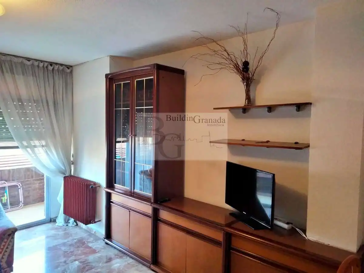 Wohnzimmer von Wohnung zur Miete in Granada mit Heizung, Terrasse und Möbliert