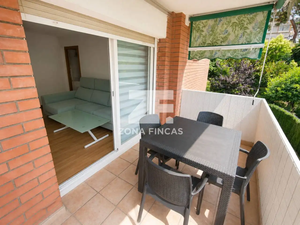 Terrace of Flat for sale in Santa Coloma de Gramenet  with Air Conditioner, Heating and Parquet flooring