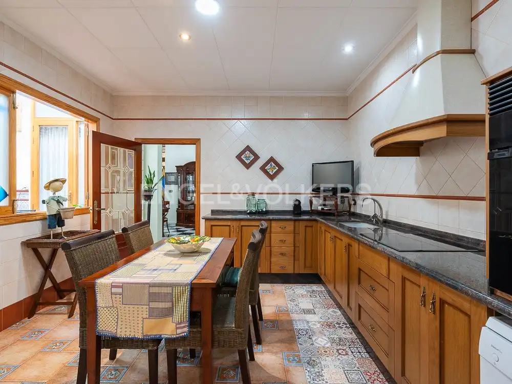 Cuina de Casa o xalet en venda en Albalat de la Ribera amb Aire condicionat, Calefacció i Terrassa