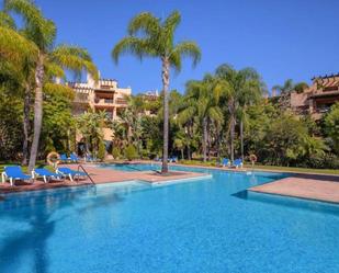 Swimming pool of Apartment for sale in Estepona  with Air Conditioner, Terrace and Swimming Pool